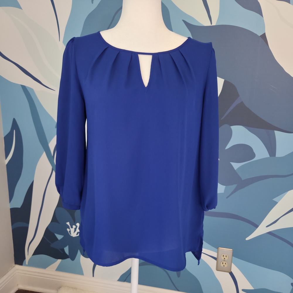 Express Royal Blue Blouse